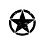 Thumbnail: JEEP OSCAR MIKE STAR DECAL STICKER 21"