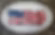 TRUMP Oval Flag Decal