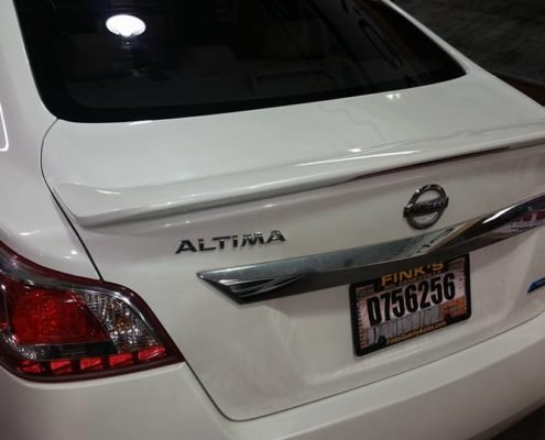 Spoiler we sold & installed on this 13 Altima